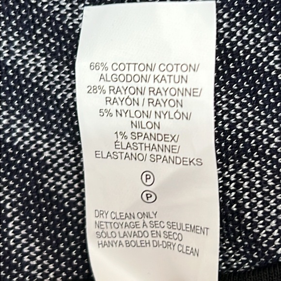 Lucky Brand Cardigan Sweater Size XL Navy Blue Knit Snap Front Long Sleeve EUC - Picture 10 of 12